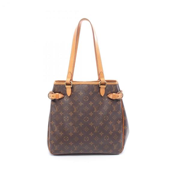 LOUIS VUITTON Brown Monogram Leather Tote Bag - Picture 1 of 10
